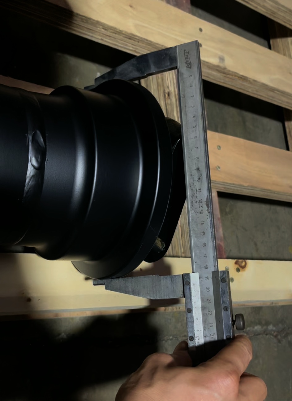 Track Roller Flange Outer Diameter