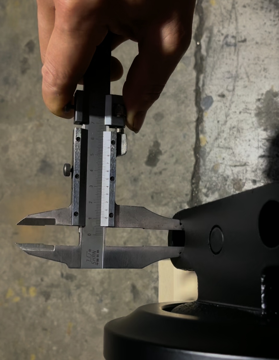 Track roller bolt hole diameter