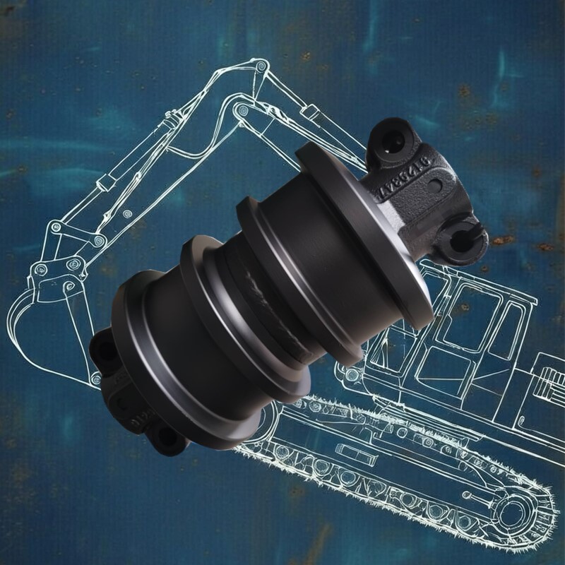 Diferencias estructurales de los rodillos de vía y características de los diferentes diseños.
