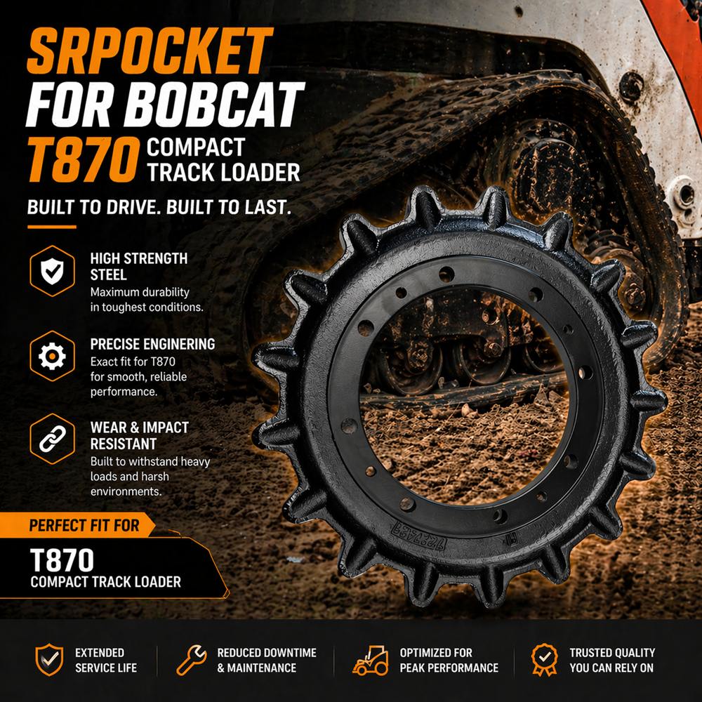 Bobcat T870 Compact Track Loader Sprocker